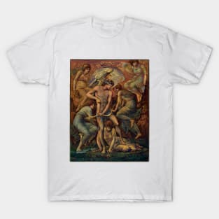 Cupid’s Hunting Fields, Surrounded by Women 1885 Edward Burne-Jones T-Shirt